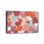 Valentines Day Hearts Romance Love Mini Canvas 6  x 4  (Stretched)