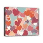 Valentines Day Hearts Romance Love Canvas 10  x 8  (Stretched)