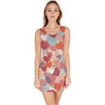 Valentines Day Hearts Romance Love Bodycon Dress