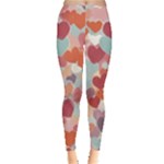 Valentines Day Hearts Romance Love Everyday Leggings 