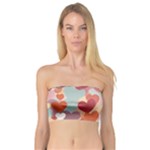 Valentines Day Hearts Romance Love Bandeau Top