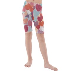 Kids  Mid Length Swim Shorts 