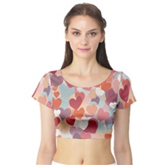 Short Sleeve Crop Top 