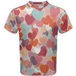 Valentines Day Hearts Romance Love Men s Cotton T-Shirt