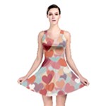 Valentines Day Hearts Romance Love Reversible Skater Dress