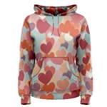 Valentines Day Hearts Romance Love Women s Pullover Hoodie