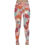 Valentines Day Hearts Romance Love Classic Yoga Leggings