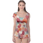 Valentines Day Hearts Romance Love Boyleg Leotard 