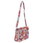 Valentines Day Hearts Romance Love Shoulder Bag with Back Zipper