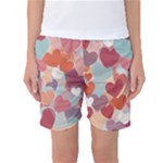 Valentines Day Hearts Romance Love Women s Basketball Shorts