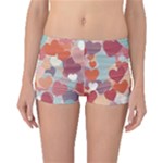 Valentines Day Hearts Romance Love Boyleg Bikini Bottoms