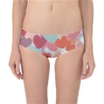 Valentines Day Hearts Romance Love Classic Bikini Bottoms