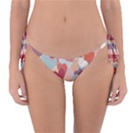 Valentines Day Hearts Romance Love Reversible Bikini Bottoms