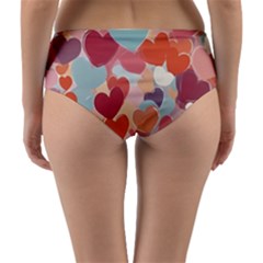 Reversible Mid-Waist Bikini Bottoms 