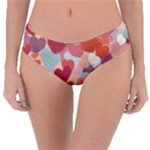 Valentines Day Hearts Romance Love Reversible Classic Bikini Bottoms