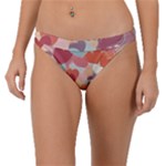 Valentines Day Hearts Romance Love Band Bikini Bottoms