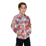 Valentines Day Hearts Romance Love Kids  Windbreaker