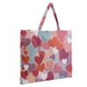 Zipper Large Tote Bag 