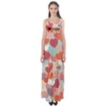 Valentines Day Hearts Romance Love Empire Waist Maxi Dress