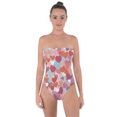 Tie Back One Piece Swimsuit 