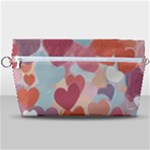 Valentines Day Hearts Romance Love Handbag Organizer