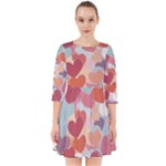 Valentines Day Hearts Romance Love Smock Dress