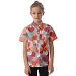 Valentines Day Hearts Romance Love Kids  Short Sleeve Shirt