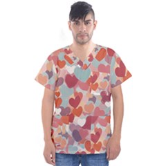 Men s V-Neck Scrub Top 