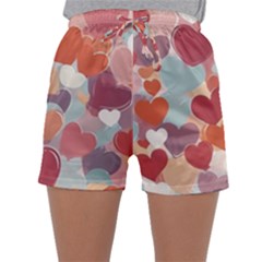 Women s Satin Sleepwear Shorts 