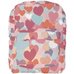 Valentines Day Hearts Romance Love Full Print Backpack