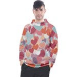 Valentines Day Hearts Romance Love Men s Pullover Hoodie