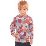 Valentines Day Hearts Romance Love Kids  Hooded Pullover