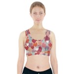 Valentines Day Hearts Romance Love Sports Bra With Pocket