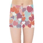 Valentines Day Hearts Romance Love Kids  Sports Shorts