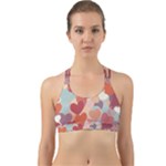 Valentines Day Hearts Romance Love Back Web Sports Bra