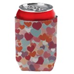 Valentines Day Hearts Romance Love Can Holder