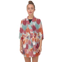 Half Sleeve Chiffon Kimono 