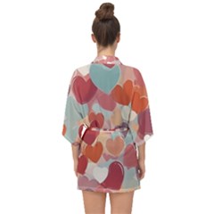 Half Sleeve Chiffon Kimono 