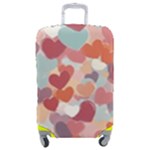 Valentines Day Hearts Romance Love Luggage Cover (Medium)