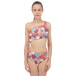 Valentines Day Hearts Romance Love Spliced Up Two Piece Swimsuit