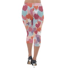 Lightweight Velour Capri Leggings  