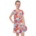 Valentines Day Hearts Romance Love Kids  Cross Web Dress