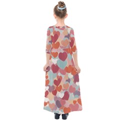 Kids  Quarter Sleeve Maxi Dress 