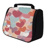 Valentines Day Hearts Romance Love Full Print Travel Pouch (Small)