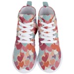 Valentines Day Hearts Romance Love Women s Lightweight High Top Sneakers