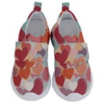 Valentines Day Hearts Romance Love Kids  Velcro No Lace Shoes