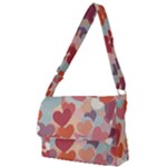 Valentines Day Hearts Romance Love Full Print Messenger Bag (S)