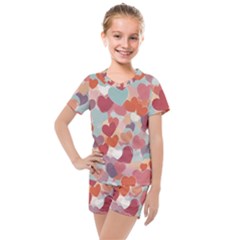 Kids  Mesh T-Shirt and Shorts Set 