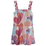 Valentines Day Hearts Romance Love Kids  Layered Skirt Swimsuit