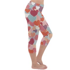 Lightweight Velour Capri Yoga Leggings 